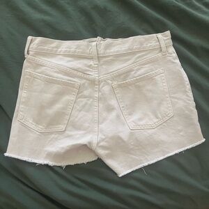 Old Navy White Jean Shorts